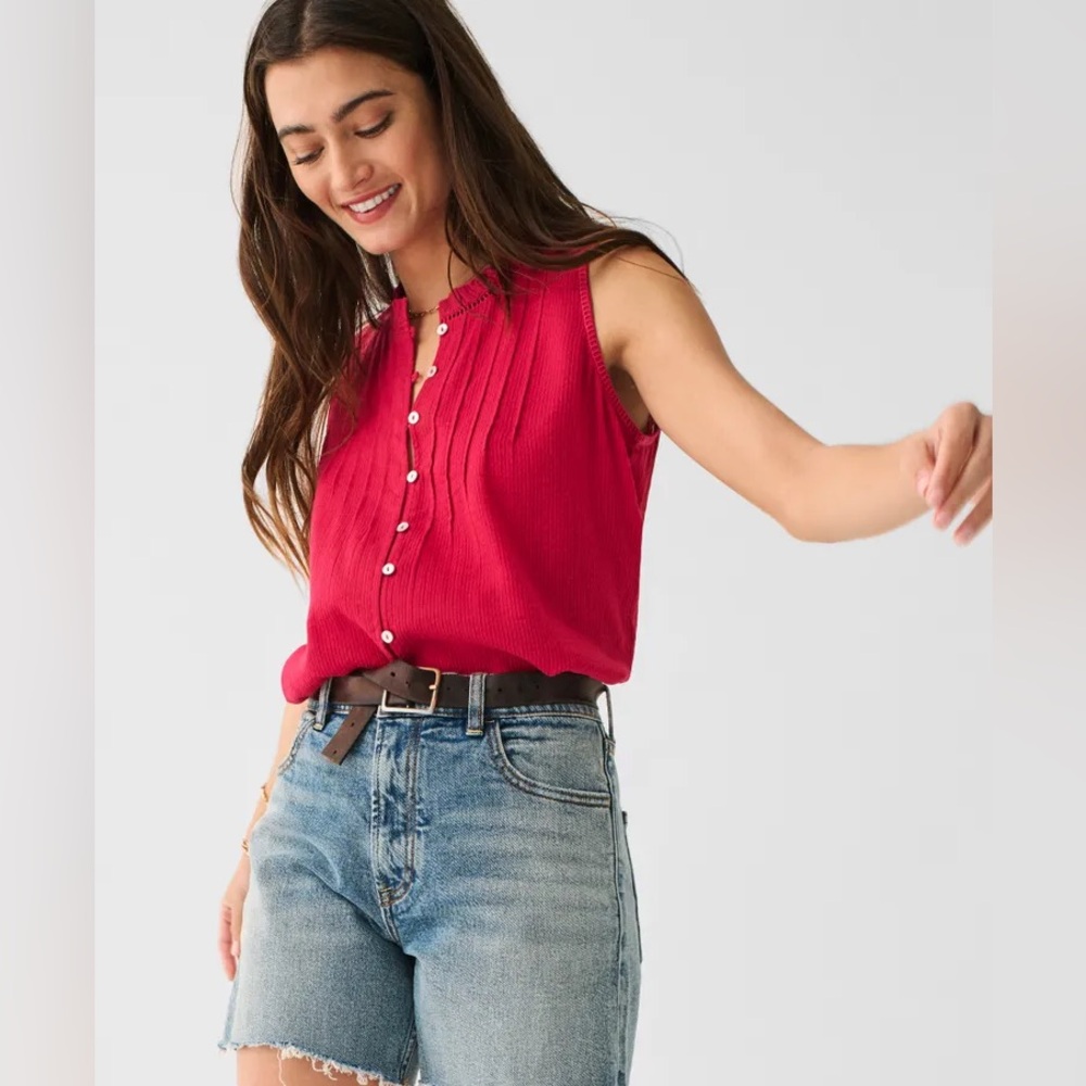 FAHERTY Willa Sleeveless Top